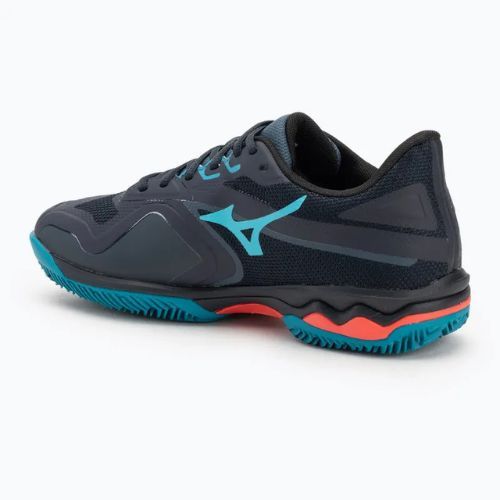 Buty do padla męskie Mizuno Wave Exceed Light 2 Padel salute/ hibiscus/ enamel blue