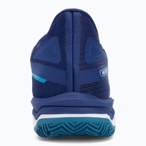 Buty do tenisa męskie Mizuno Wave Exceed Light 2 CC bellwether blue/ white/ fjord blue