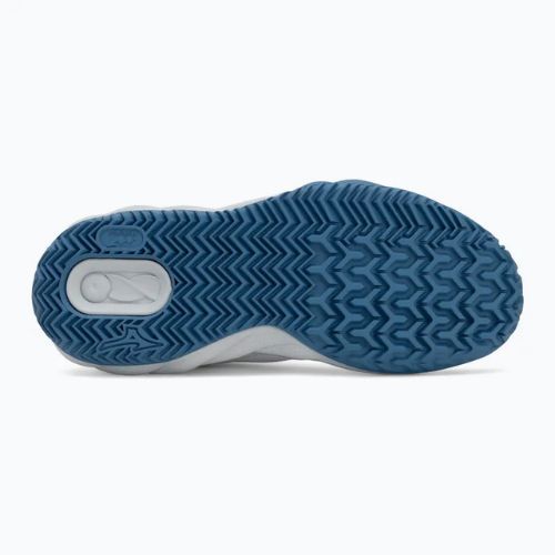 Buty do tenisa damskie Mizuno Wave Enforce Court CC W white/ parisian blue/ plein air