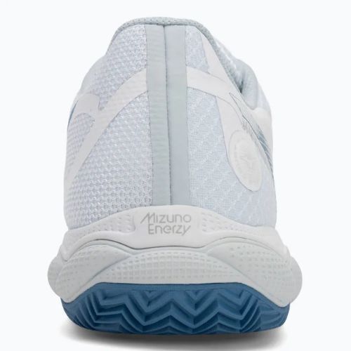 Buty do tenisa damskie Mizuno Wave Enforce Court CC W white/ parisian blue/ plein air