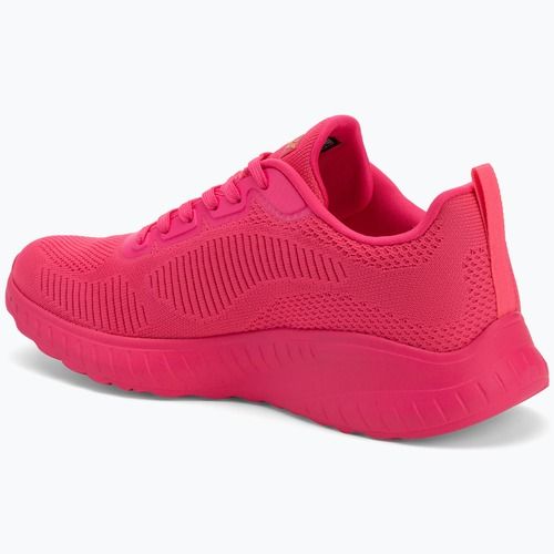 Buty damskie SKECHERS Bobs Squad Chaos Cool Rythms pink
