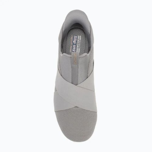 Buty damskie SKECHERS Bobs Squad Chaos Your Moment gray