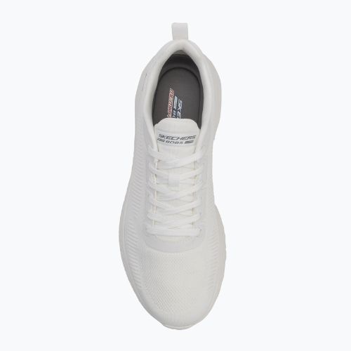 Buty męskie SKECHERS Bobs Squad Chaos Prism Bold off white