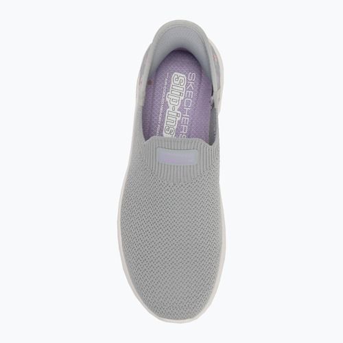 Buty damskie SKECHERS Go Walk Flex Sunset Rose gray/lavender