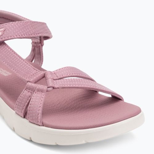 Sandały damskie SKECHERS Go Walk Flex Sandal Sublime mauve