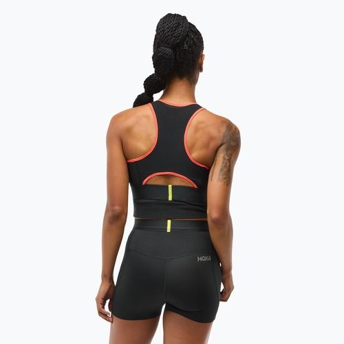 Biustonosz treningowy HOKA Race Day black