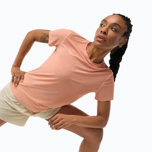 Koszulka do biegania damska HOKA Airolite Run dry clay