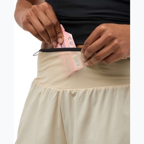 Spodenki do biegania damskie HOKA Skyglide oatmeal