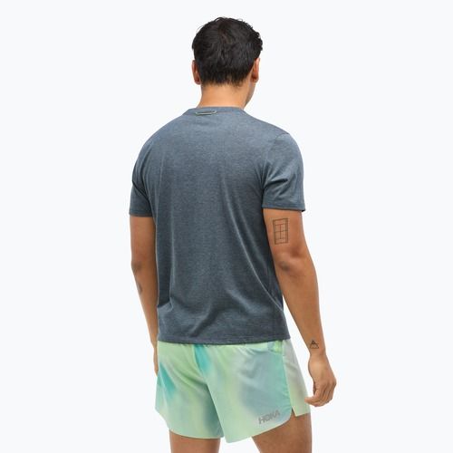 Koszulka do biegania męska HOKA GlideTech varsity navy