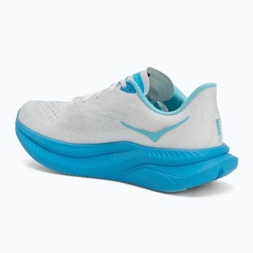Buty do biegania męskie HOKA Mach 6 white/skyward blue
