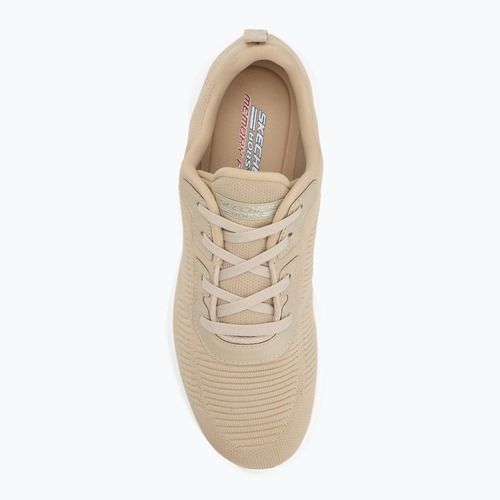 Buty damskie SKECHERS Bobs Sport Squad Tough Talk beige