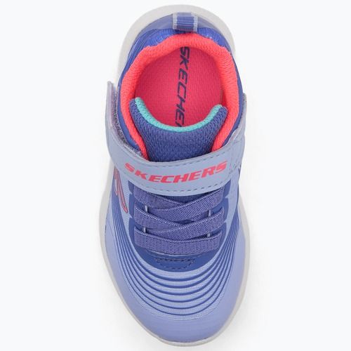 Buty dziecięce SKECHERS Microspec Advance lavender/pink