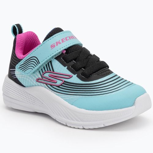 Buty dziecięce SKECHERS Microspec Advance aqua/purple