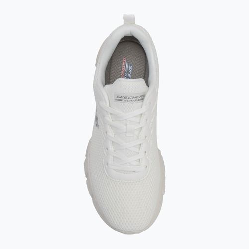 Buty męskie SKECHERS Bobs B Flex Chill Edge off white