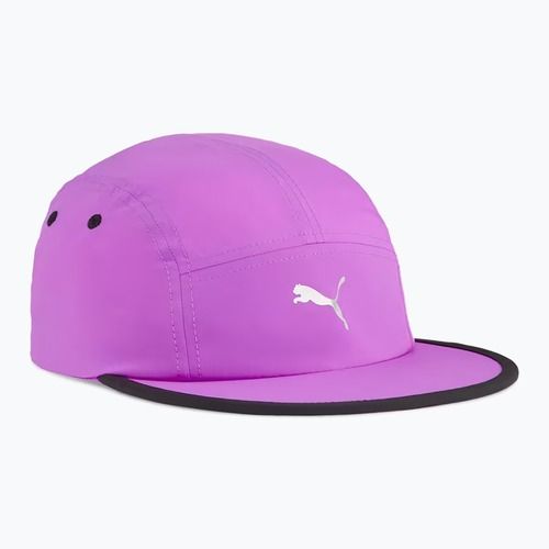 Czapka z daszkiem PUMA ESS Running 5 Panel wild berry