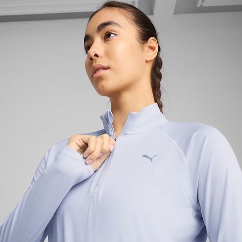 Bluza do biegania damska PUMA Run Velocity Cloudspun 1/4 Zip cool weather/heather