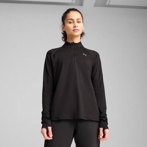 Bluza do biegania damska PUMA Run Velocity Cloudspun 1/4 Zip puma black