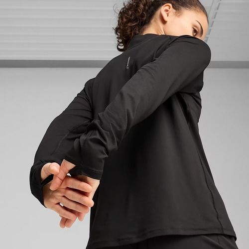 Bluza do biegania damska PUMA Run Velocity Cloudspun 1/4 Zip puma black