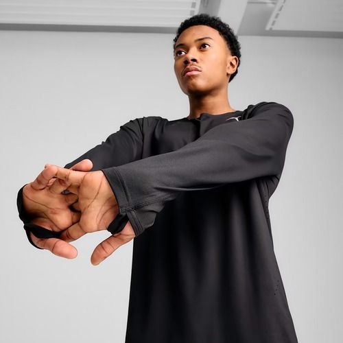 Longsleeve do biegania męski PUMA Run Cloudpun puma black