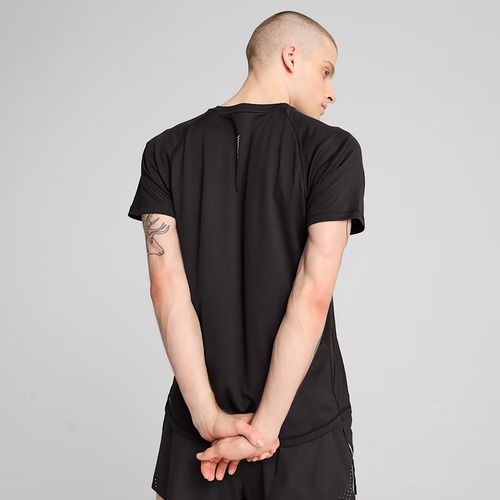 Koszulka do biegania męska PUMA Run Velocity Tee Poly puma black
