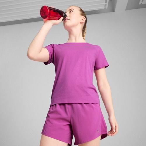 Koszulka do biegania damska PUMA Run Velocity Tee Tri-Blend wild berry
