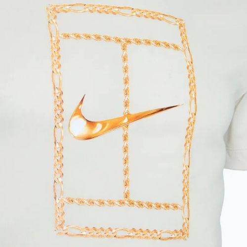 Koszulka tenisowa męska Nike Court Dri-FIT Tennis light orewood brown