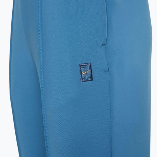 Spodnie tenisowe damskie Nike Court Dri-Fit Heritage Knit aegean storm