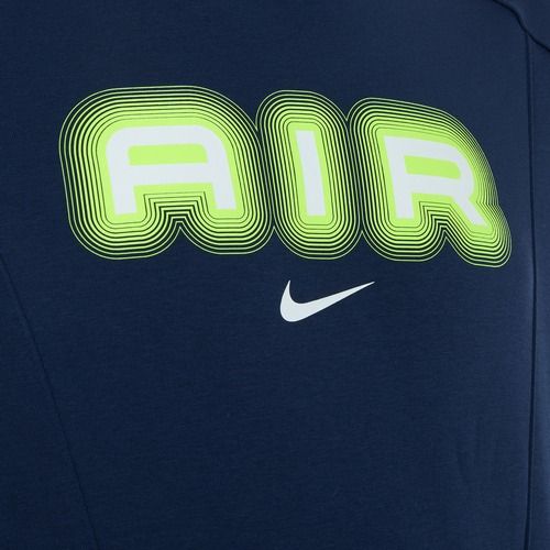 Bluza męska Nike Sportstwear Air Crew-Neck midnight navy/volt