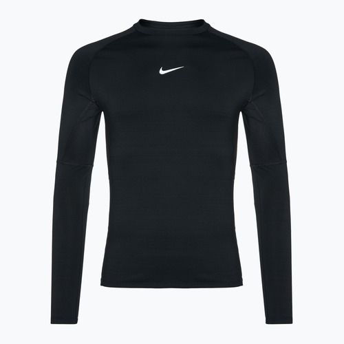 Longsleeve treningowy męski Nike Pro Warm LS black/ white
