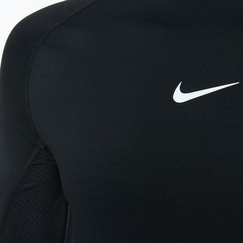 Longsleeve treningowy męski Nike Pro Warm LS black/ white