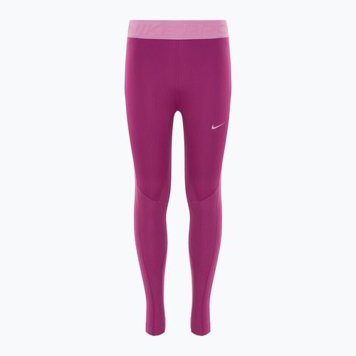 Legginsy treningowe dziecięce Nike Pro Dri-FIT Trainig hot fuchsia/black/beyond pink