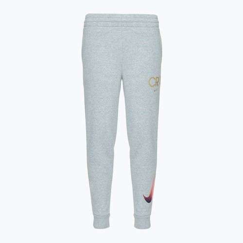 Spodnie dziecięce Nike CR7 Club Fleece light smoke grey/heather/metallic gold