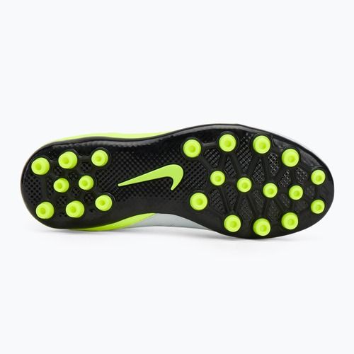 Buty piłkarskie dziecięce Nike Phantom Luna 2 Academy AG Jr metallic silver/black/volt
