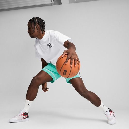 Koszulka koszykarska męska PUMA Jaws Core Tee II puma white