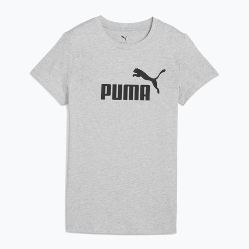 Koszulka damska PUMA ESS No. 1 Logo Tee Light Gray Heather