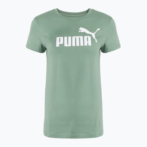 Koszulka damska PUMA ESS No. 1 Logo Tee green moon
