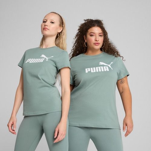 Koszulka damska PUMA ESS No. 1 Logo Tee green moon