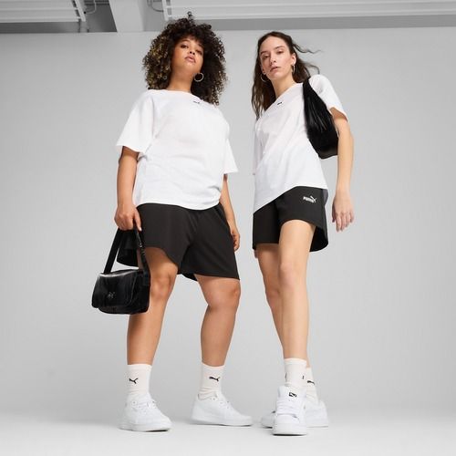 Spodenki damskie PUMA ESS Small No. 1 Logo 4 Lightweight High puma black