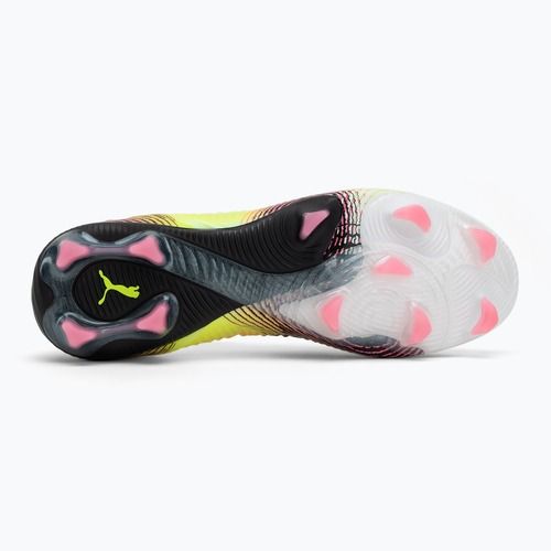 Buty piłkarskie męskie PUMA Future 8 Ultimate FG yellow alert/puma black/sun struck