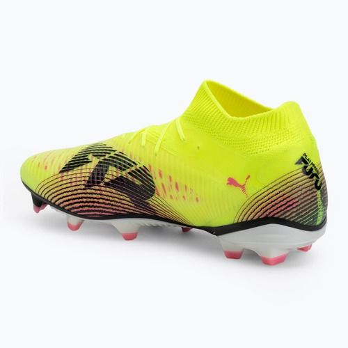 Buty piłkarskie męskie PUMA Future 8 Pro FG/AG yellow alert/puma black/sun struck