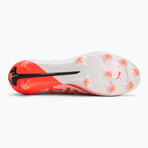 Buty piłkarskie męskie PUMA Ultra 5 Ultimate FG puma white/puma black/glowing red