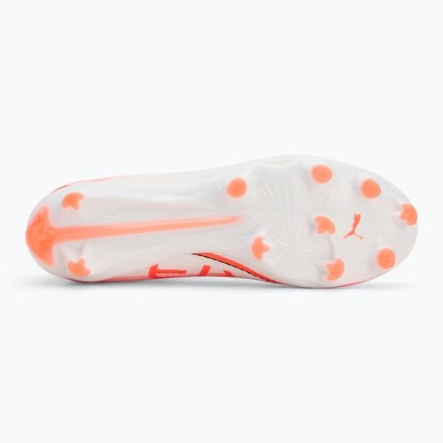 Buty piłkarskie męskie PUMA Ultra 5 Pro FG/AG puma white/puma black/glowing red
