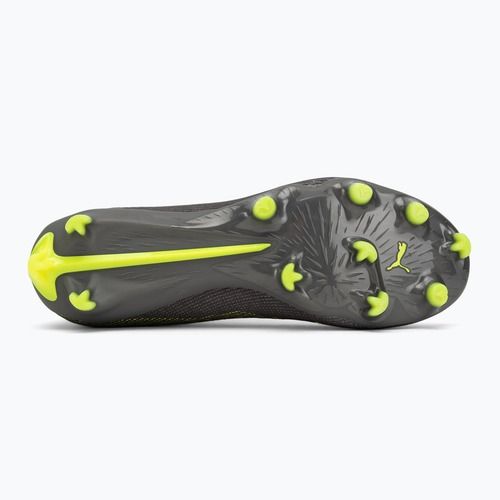 Buty piłkarskie męskie PUMA Ultra 5 Pro FG/AG matte aged silver/yellow alert/sun struck