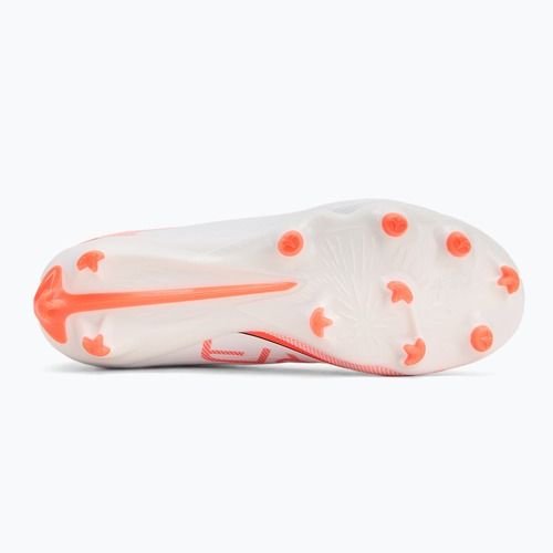 Buty piłkarskie dziecięce PUMA Ultra 5 Match+ LL FG/AG Jr puma white/puma black/glowing red