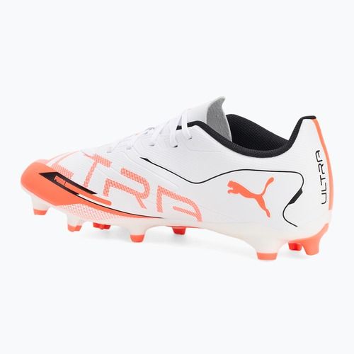Buty piłkarskie PUMA Ultra 5 Play FG/AG puma white/puma black/glowing red