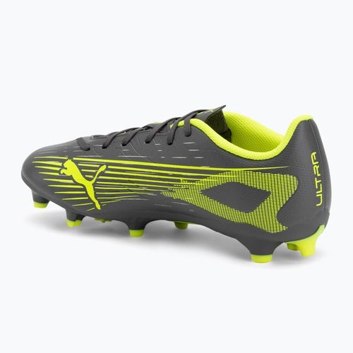 Buty piłkarskie PUMA Ultra 5 Play FG/AG matte aged silver/yellow alert/puma aged silver