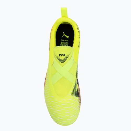 Buty piłkarskie dziecięce PUMA Future 8 Match LL FG/AG yellow alert/ puma black/ sun struck