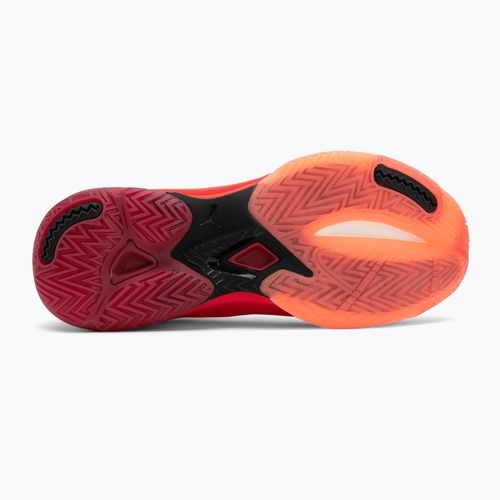 Buty do piłki ręcznej PUMA Vantage Nitro glowing red/puma white dark crimson/puma black