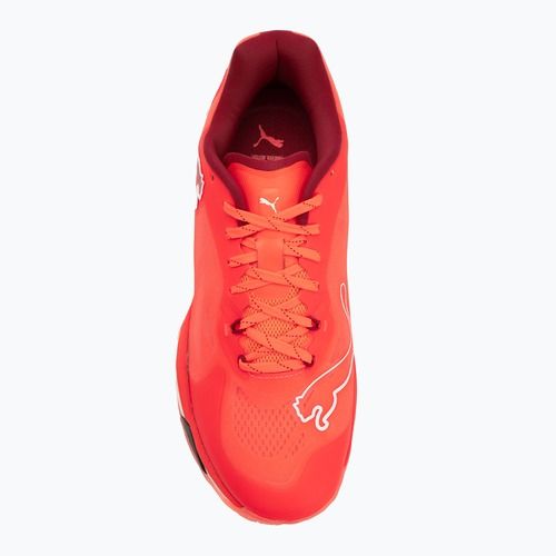 Buty do piłki ręcznej PUMA Vantage Nitro glowing red/puma white dark crimson/puma black