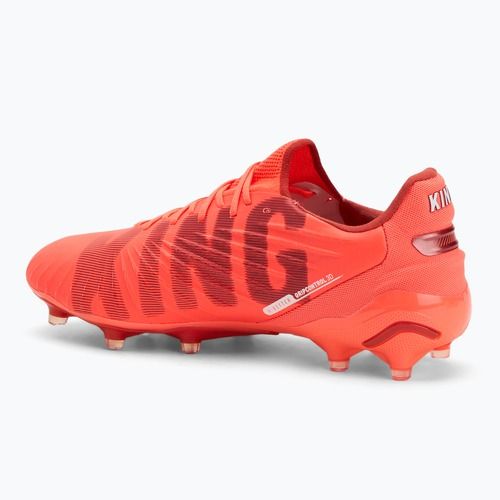 Buty piłkarskie męskie PUMA King Ultimate FG/AG glowing red/puma white/red fire